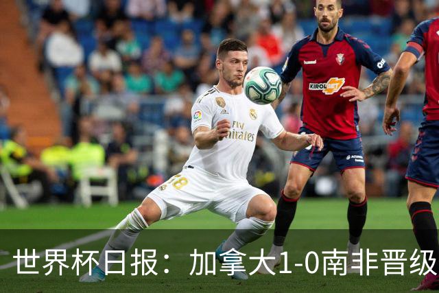 世界杯日报：加拿大1-0南非晋级创历史 韩国主帅洪明甫下课